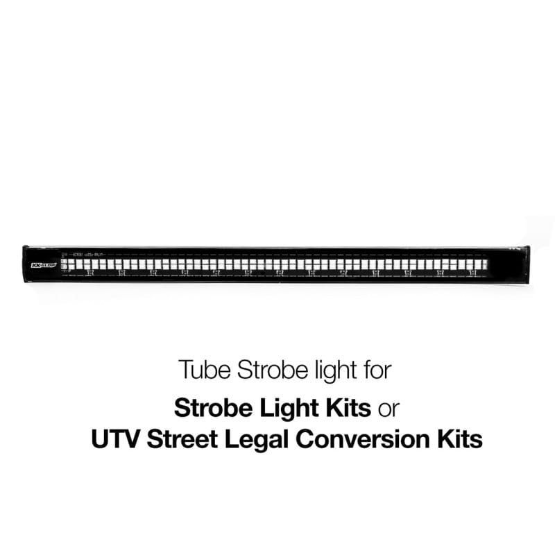 XKGLOW — XK Glow Tube Plug n Play Strobe Light Series - White 1pc 12in