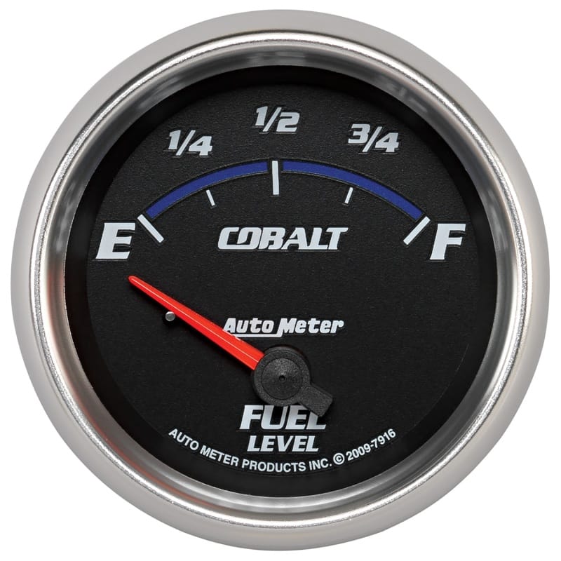 AutoMeter — Autometer Cobalt 66.7mm 240-33 ohms Short Sweep Electronic Fuel Level Gauge
GA 2.6" FU 240-33 CB