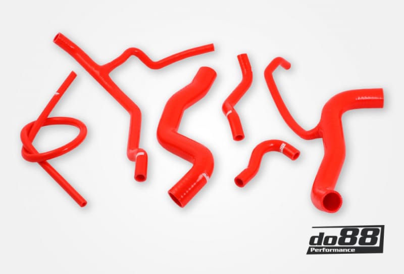 do88 — do88 Volvo 740 780 960 Turbo 16V Coolant Hoses Red
