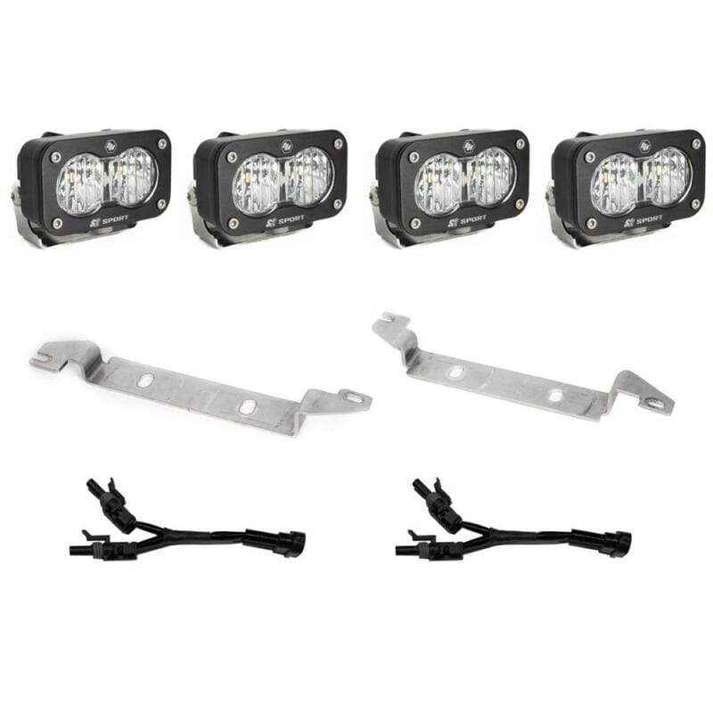 Baja Designs — Baja Design 2024+ Toyota S2 Sport Dual Fog Pocket Light Kit