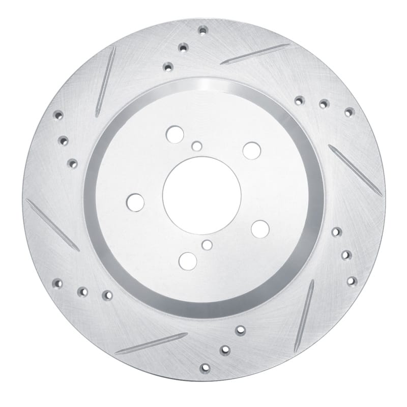 R1 Concepts — R1 19-23 Subaru Crosstrek Rear Left Drilled & Slotted Silver Brake Rotor
R1 Brake Rotor Drill