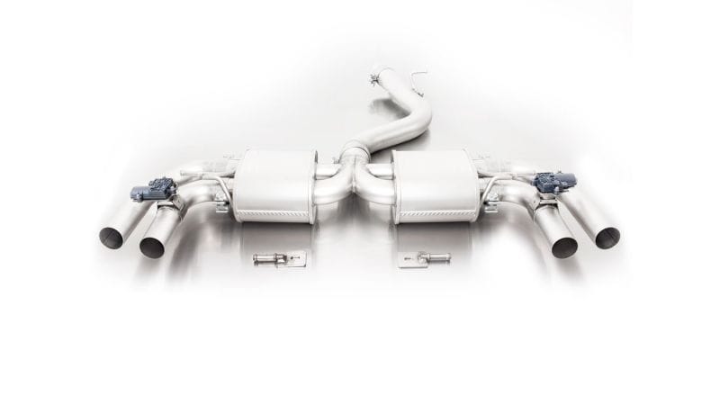 Remus — Remus 2015 Audi RS3 Sportback 2.5L Turbo Axle Back Exhaust (Front Section Pipe & Tail Pipes Req)