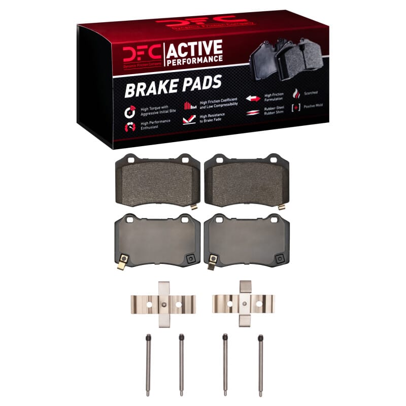 DFC — DFC 08-23 Dodge Challenger Rear Active Performance Pads and Hardware Kit
DFC Brake Pad Set