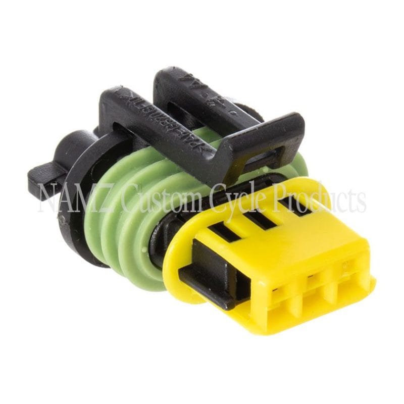 NAMZ — NAMZ 06-23 V-Twin Delphi OEM Speedometer Sensor/Siren Connector w/Terminals (HD 72064-06)