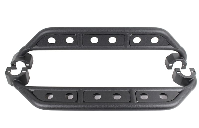 Fishbone Offroad — Fishbone Offroad 07-18 Jeep Wrangler JK 2 Door Steel Side Steps - Black Textured Powdercoat