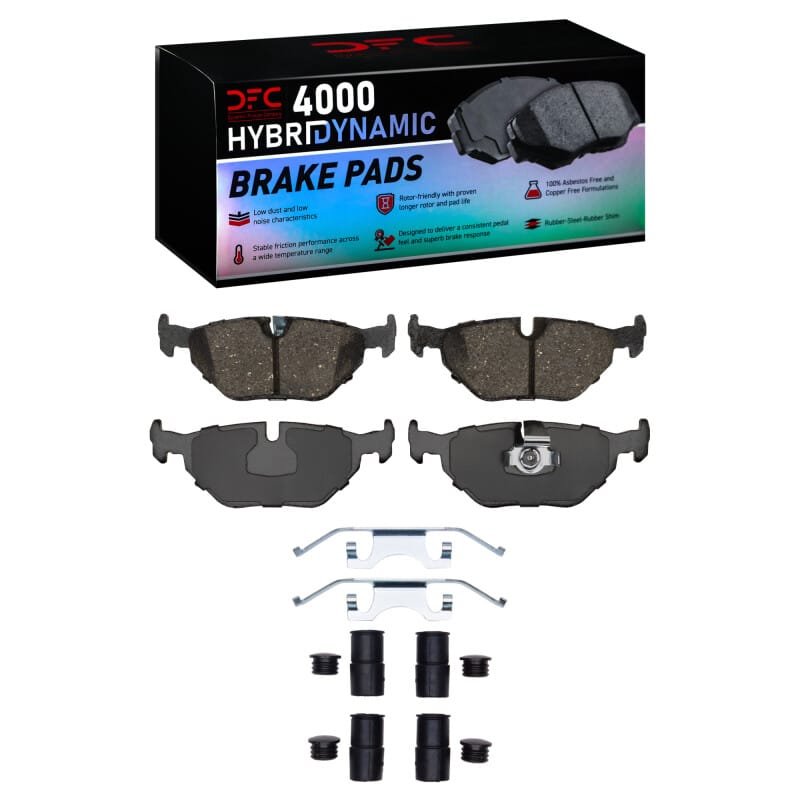 DFC — DFC 96-03 BMW 530i Rear 4000 HybriDynamic Brake Pads and Hardware Kit
DFC Brake Pad Set
