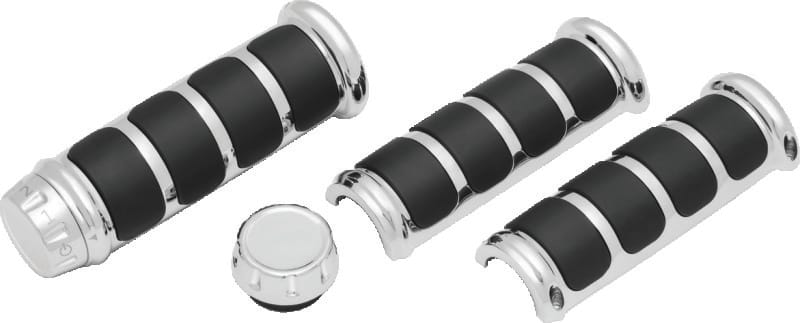 Kuryakyn — Kuryakyn ISO Grips For Heated Grips Chrome