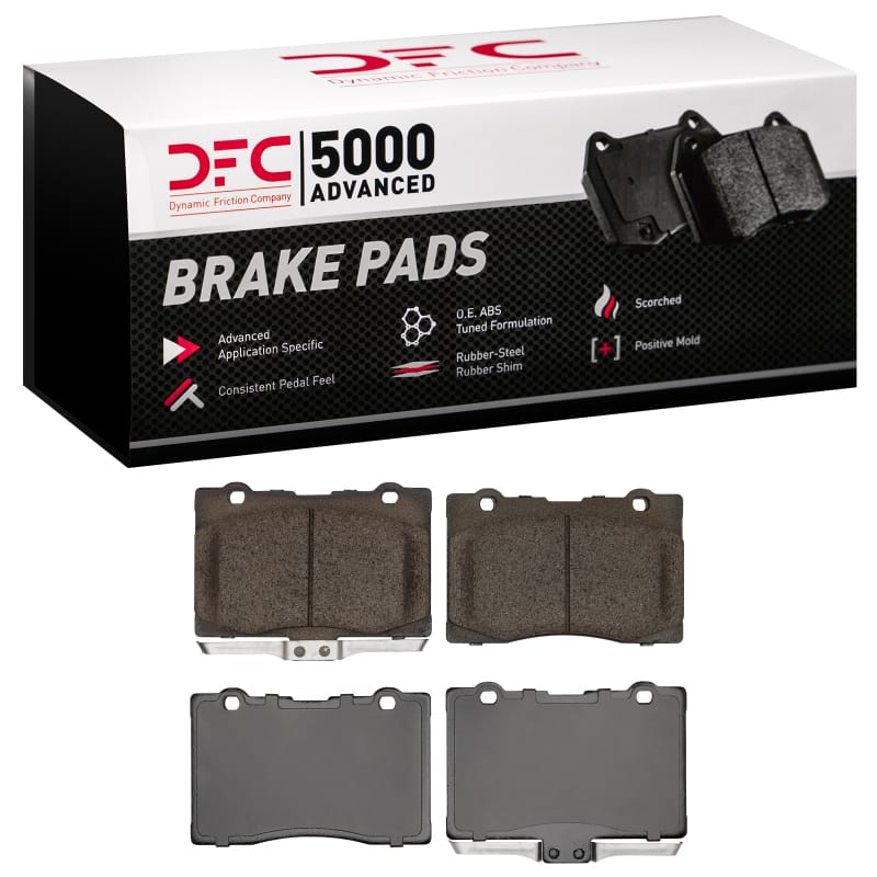 DFC — DFC 05-12 Acura RL Front 5000 Advanced Low Metallic Brake Pads
DFC Brake Pad Set