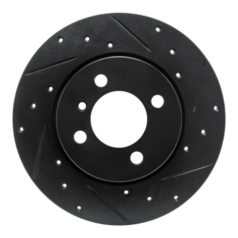 R1 Concepts — R1 84-85 BMW 318I Front Right Drilled & Slotted Black Brake Rotor
R1 Brake Rotor Drill