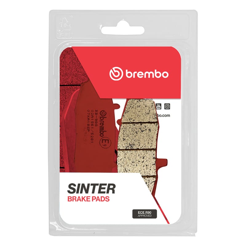 Brembo OE Powersports — Brembo OE 99-04 Kawasaki ZR-7 Left 750cc Brake Pad - Rear