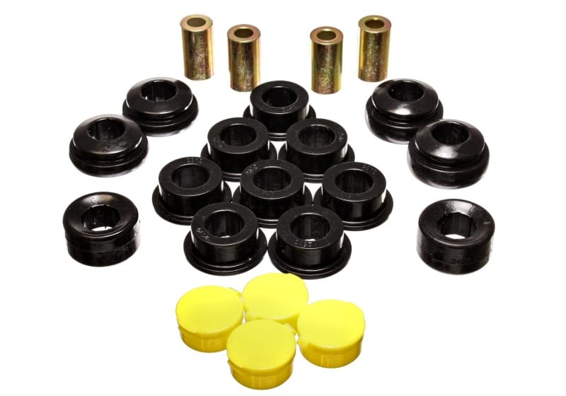 Energy Suspension — Energy Suspension 02-04 Acura RSX (includes Type S) Black Rear Control Arm Bushing Set
CntrlArmBshngKt