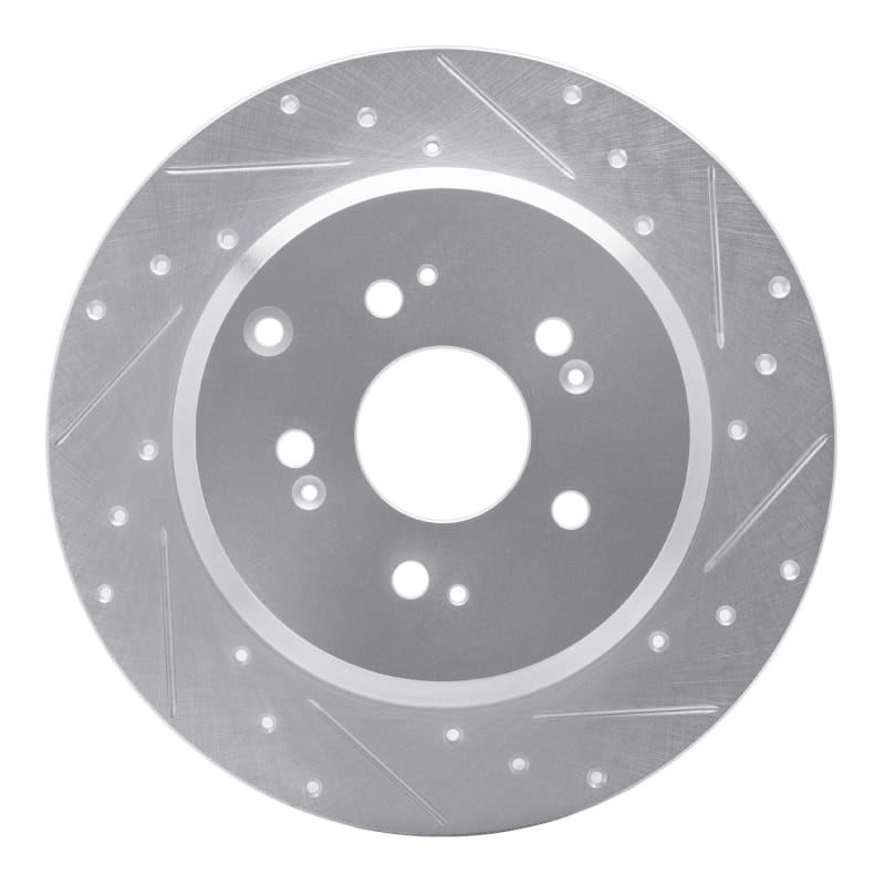R1 Concepts — R1 07-17 Acura ZDX Rear Right Drilled & Slotted Silver Brake Rotor
R1 Brake Rotor Drill