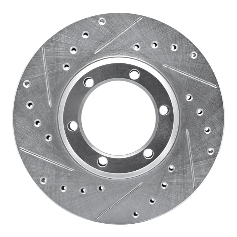 R1 Concepts — R1 81-87 Dodge Ram 50 Front Left Drilled & Slotted Silver Brake Rotor
R1 Brake Rotor Drill