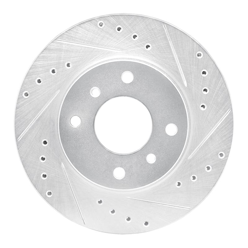 R1 Concepts — R1 90-92 Infiniti M30 Front Right Drilled & Slotted Silver Brake Rotor
R1 Brake Rotor Drill