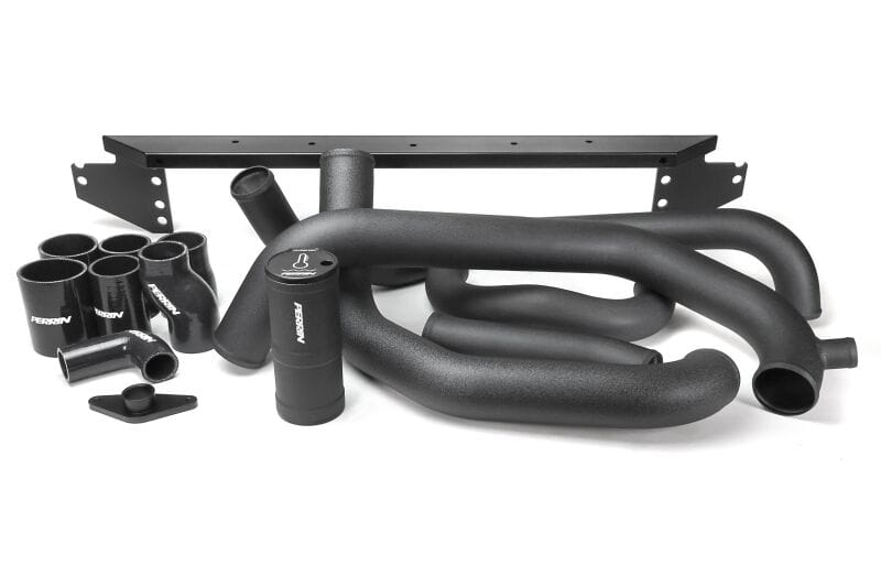 Perrin Performance — PERRIN 02-07 Subaru WRX/STI Front Mount Intercooler Boost Tube Kit - Black