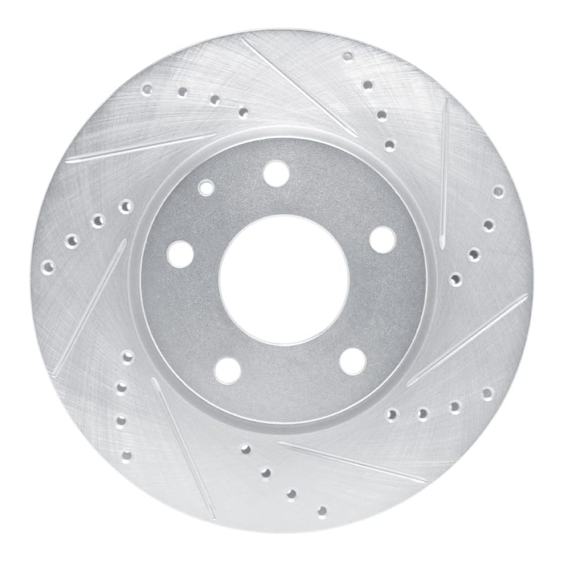 R1 Concepts — R1 19-25 Mazda 3 Front Right Drilled & Slotted Silver Brake Rotor
R1 Brake Rotor Drill