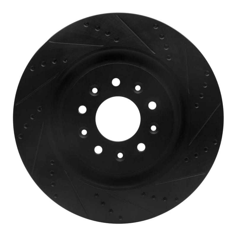 R1 Concepts — R1 00-06 Jaguar XKR Front Right Drilled & Slotted Black Brake Rotor
R1 Brake Rotor Drill