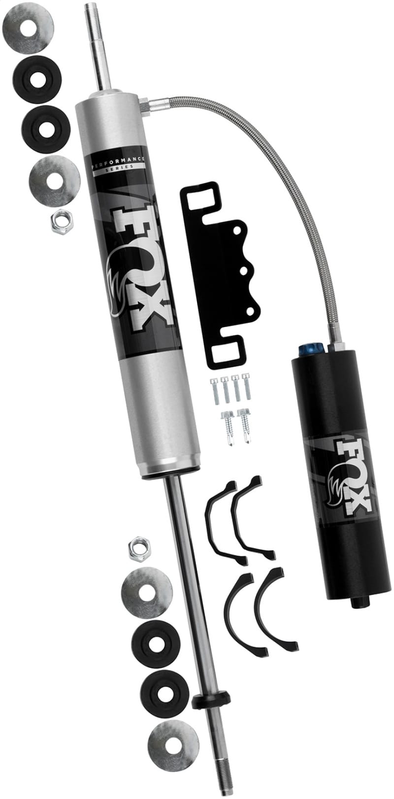 FOX — Fox 88+ Nissan Patrol Y60 & Y61 2.0 Perf Series Frt Remote Reservoir Shock 0-1.5in Lift CD Adjuster
2.0 Shock