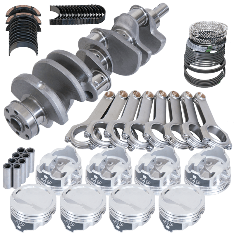 Eagle — Eagle Ford 351W 4.000in Crank 2.750in Mains 6.200in H-Beam -15.8cc 4.060in Pistons Rotating Assembly