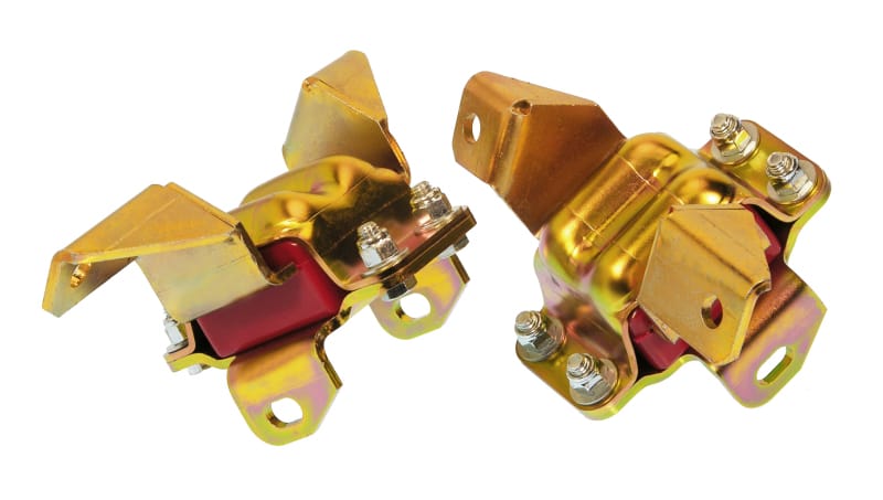Prothane — Prothane 65-73 Ford Mustang V8 Motor Mounts - Red
ENGINE MOUNTS