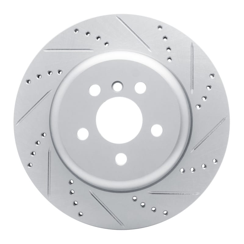 R1 Concepts — R1 17-25 BMW 330I Left Rear Drilled & Slotted Silver Brake Rotor
R1 Brake Rotor Drill