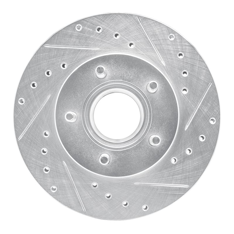 R1 Concepts — R1 1983-1992 Ford Explorer Front Right Drilled & Slotted Silver Brake Rotor
R1 Brake Rotor Drill