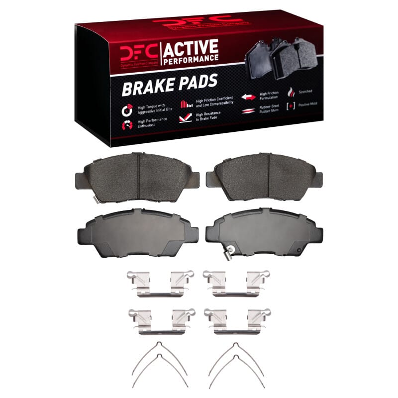 DFC — DFC 09-20 Honda City (Mexico) Front Active Performance Pads and Hardware Kit
DFC Brake Pad Set