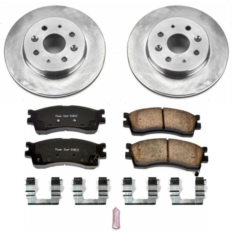 PowerStop — Power Stop 03-05 Kia Rio Front Autospecialty Brake Kit