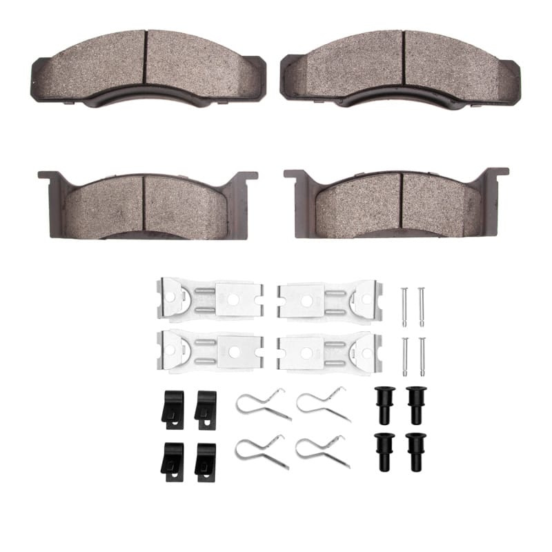 DFC — DFC 68-72 Ford LTD Front 5000 Advanced Semi Metallic Brake Pads and Hardware Kit
DFC Brake Pad Set