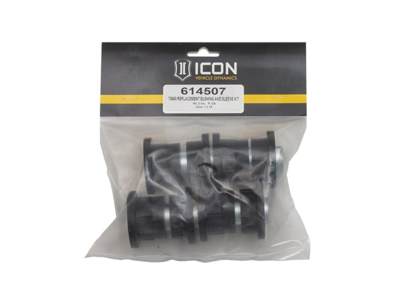 ICON — ICON 78650 Upper Control Arm Bushing & Sleeve Kit
UCA BUSHING KIT