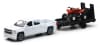 New Ray Toys — New Ray Toys Chevy Silverado Pickup with ATV/ Scale - 1:43
