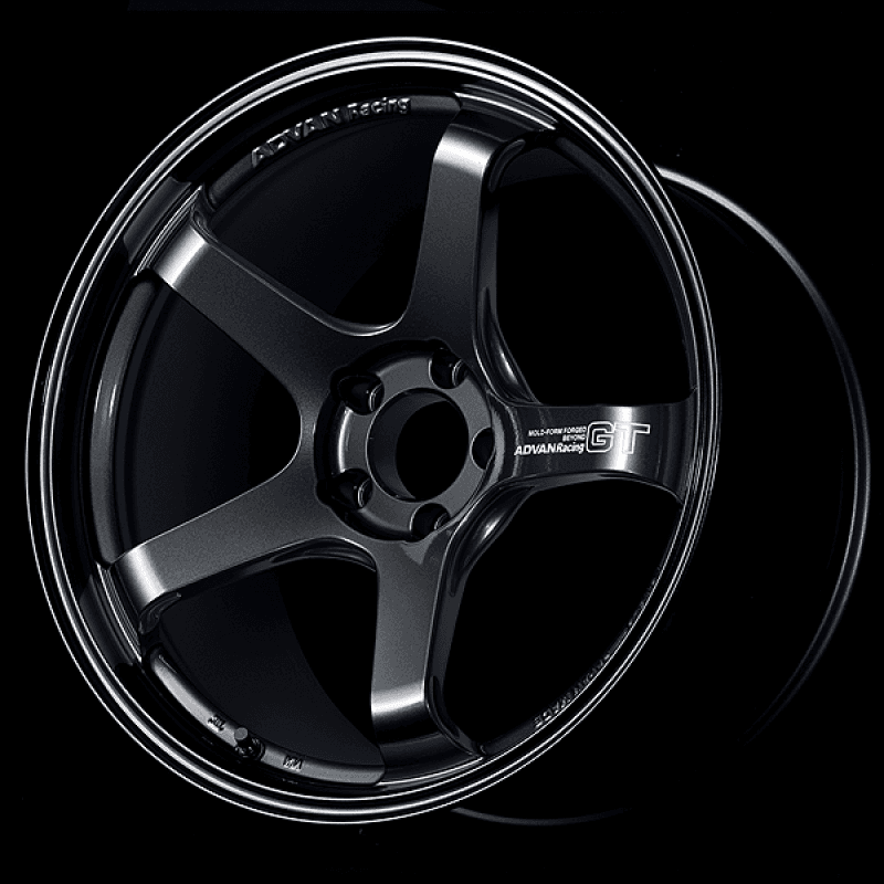 Advan — Advan GT Beyond 19x9.5 +38 5x114.3 Racing Titanium Black Wheel