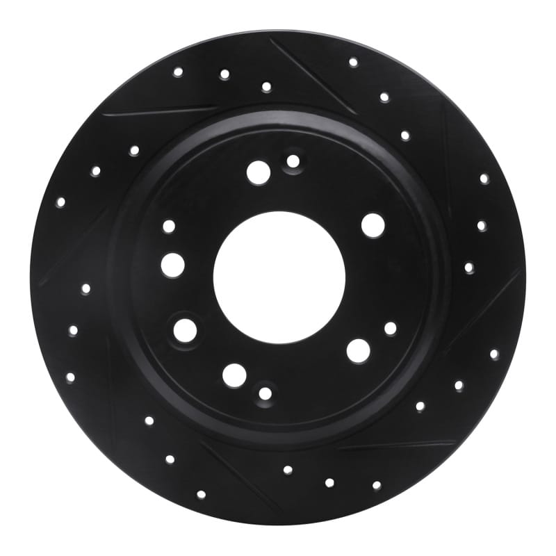 R1 Concepts — R1 91-99 Acura RL Rear Right Drilled & Slotted Black Brake Rotor
R1 Brake Rotor Drill