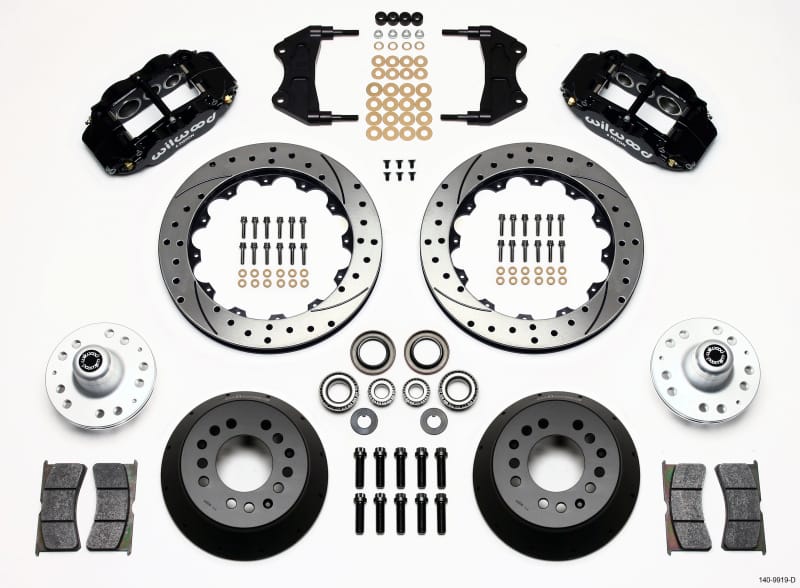 Wilwood — Wilwood Narrow Superlite 6R Front Hub Kit 12.88in Drilled WWE ProSpindle
BRAKE KIT