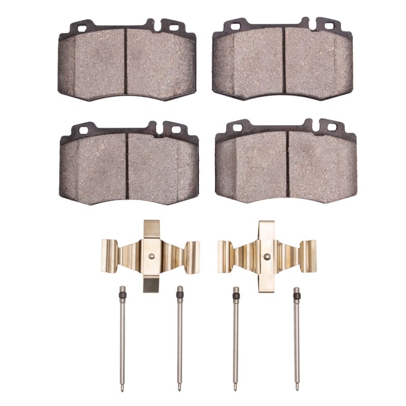 DFC — DFC 93-06 Mercedes-Benz CL600 Front 5000 Advanced Low Metallic Brake Pads and Hardware Kit
DFC Brake Pad Set