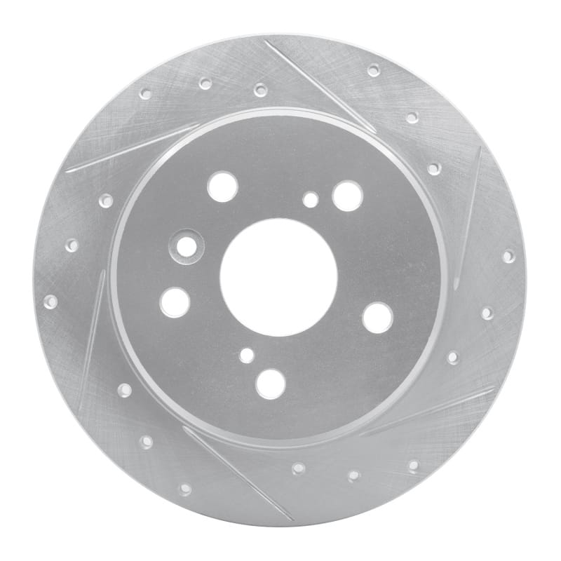 R1 Concepts — R1 99-03 Lexus RX300 Rear Right Drilled & Slotted Silver Brake Rotor
R1 Brake Rotor Drill