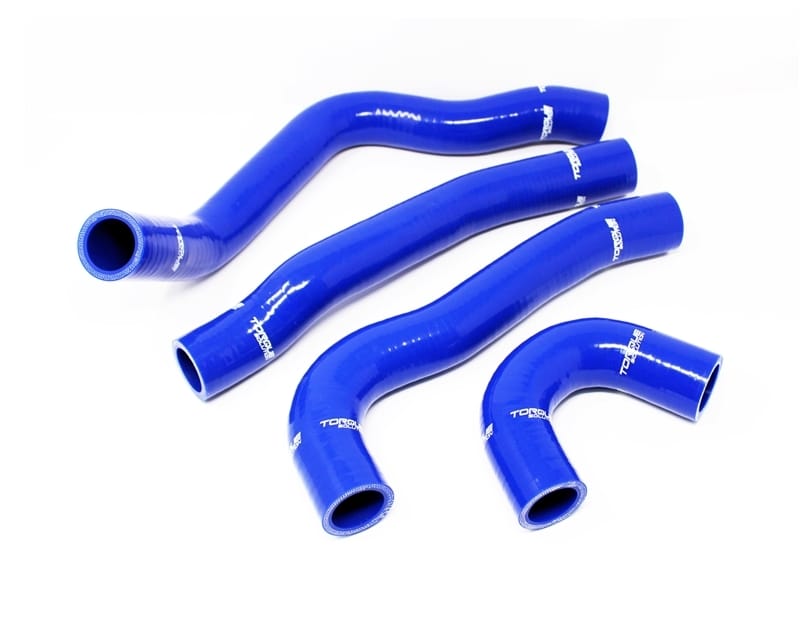 Torque Solution — Torque Solution 08-15 Mitsubishi Evolution X Silicone Radiator Hose Kit - Blue