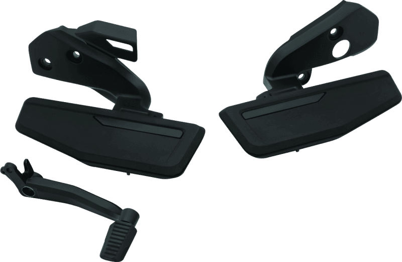 Kuryakyn — Omni Driver Floorboard Kit with DCT Satin Black