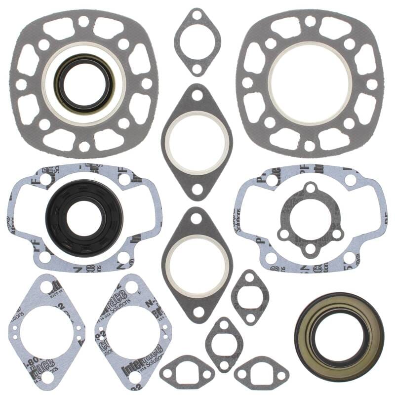 Vertex Pistons — Vertex Gaskets 78-80 Kawasaki Invader Liquid LC/2 Complete Gasket Kit w/ Oil Seals
