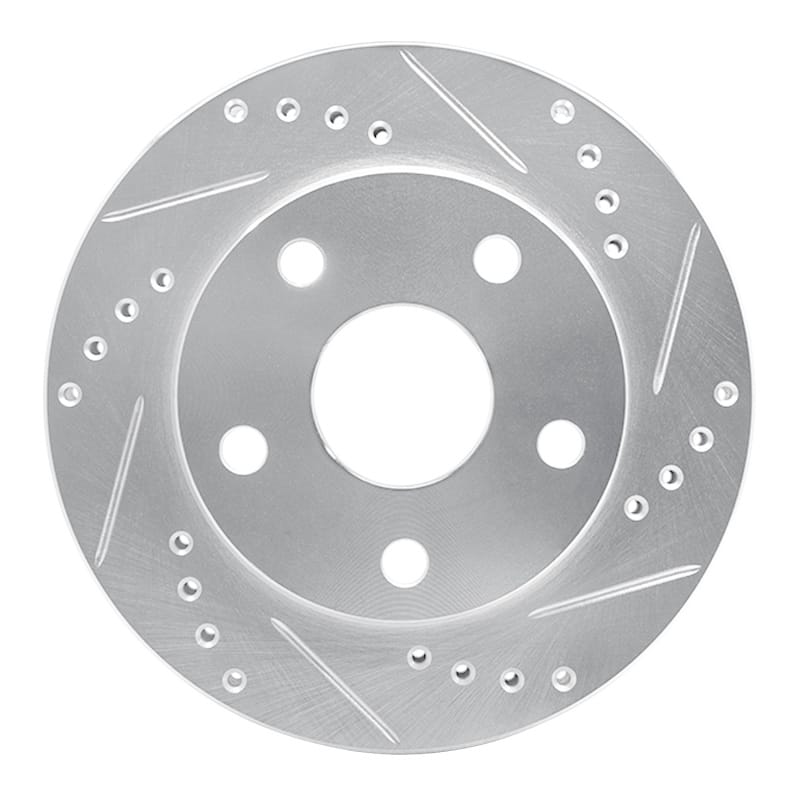 R1 Concepts — R1 91-94 Toyota Previa Front Right Drilled & Slotted Silver Brake Rotor
R1 Brake Rotor Drill