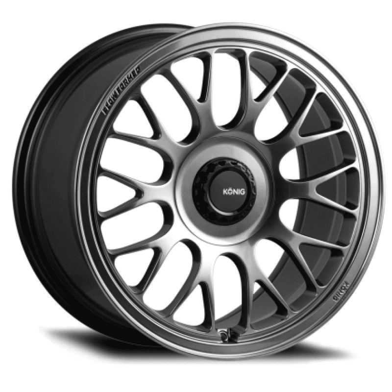 Konig — Konig MRK1 19X9.5 5X120 ET35 Hyper Carbon - Gloss Black Gear Cap/Logo/Cover Plate