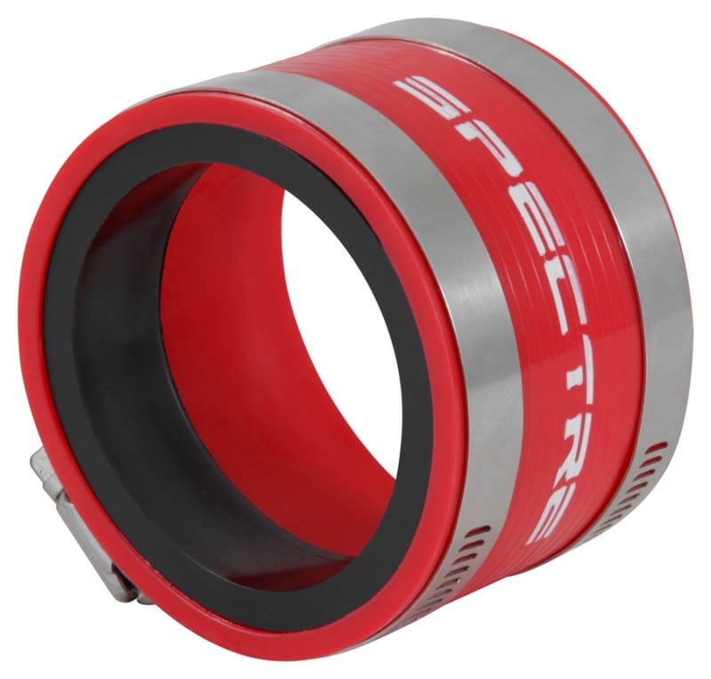 Spectre — Spectre Coupler 3in. (PVC) w/Insert - Red