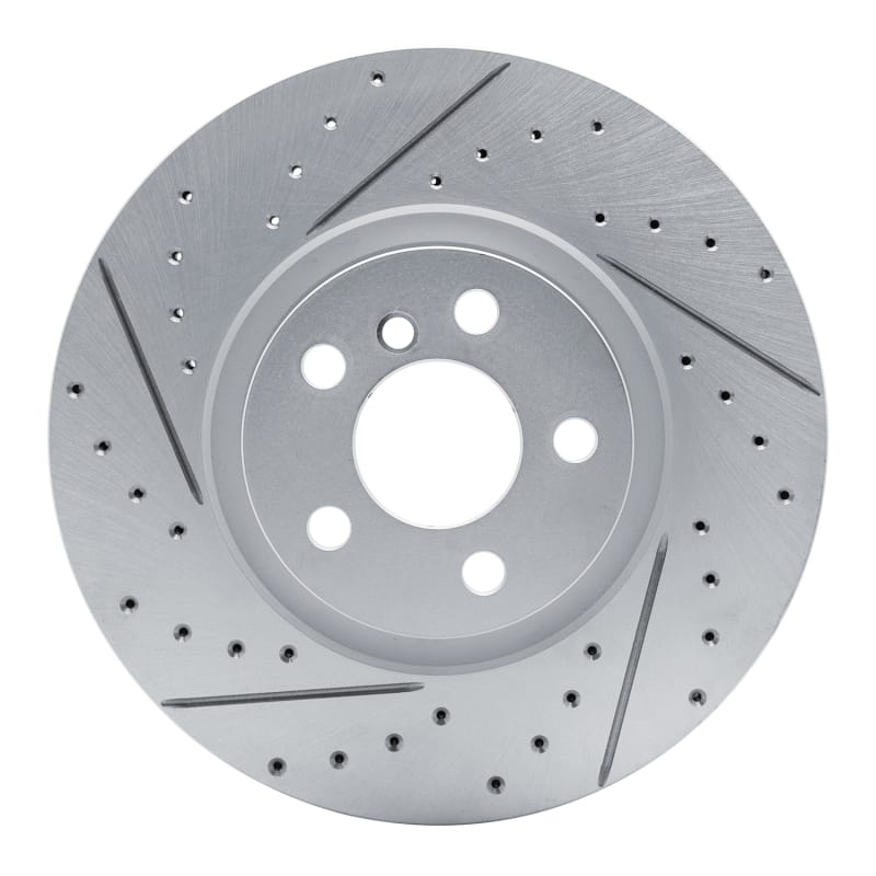 R1 Concepts — R1 15-25 BMW 228I Xdrive Gran Coupe Front Left Drilled & Slotted Geo-Carbon Rotor