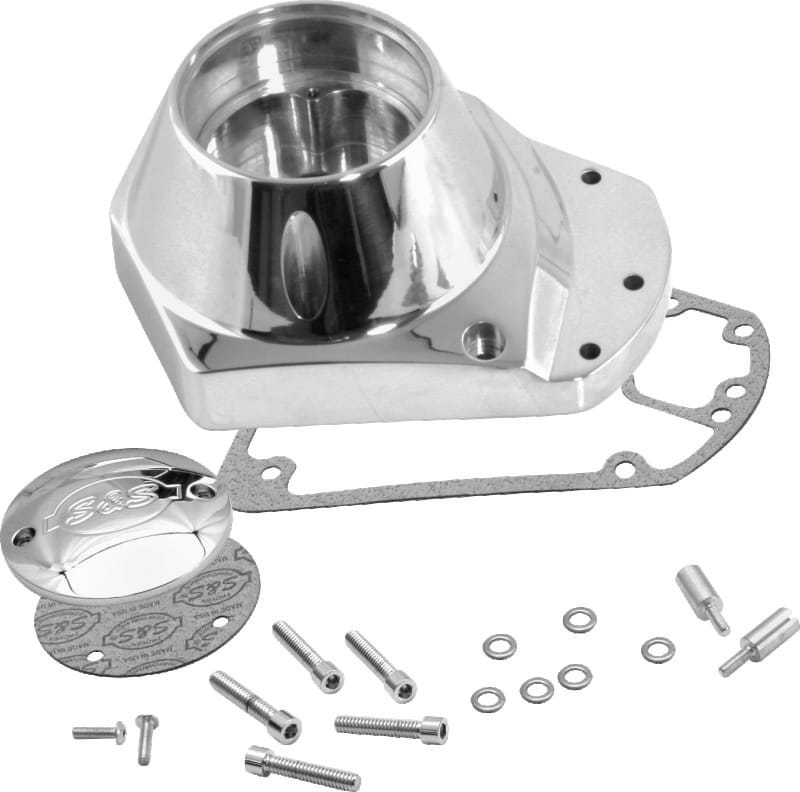 S&S Cycle — S&S Cycle 73-92 BT Billet Ignition Cover Gearcover - Chrome