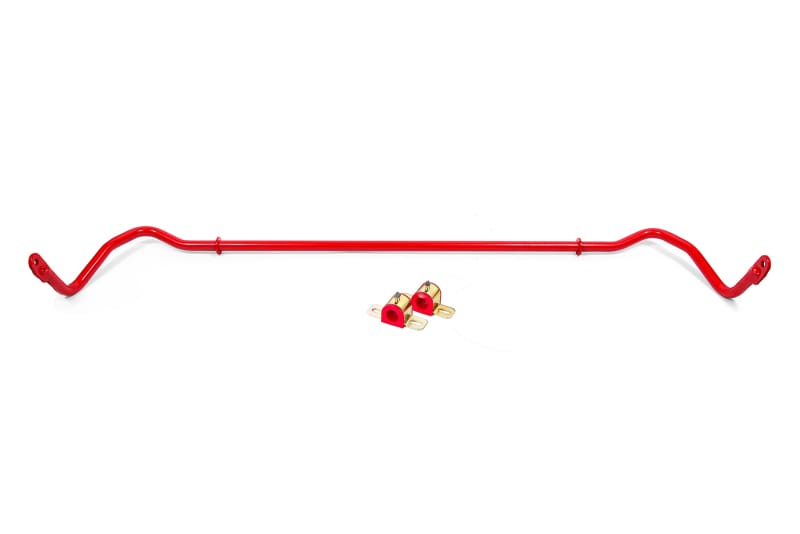 BMR Suspension — BMR 08-19 Dodge Challenger Rear Hollow 25mm Non-Adjustable Sway Bar Kit - Red