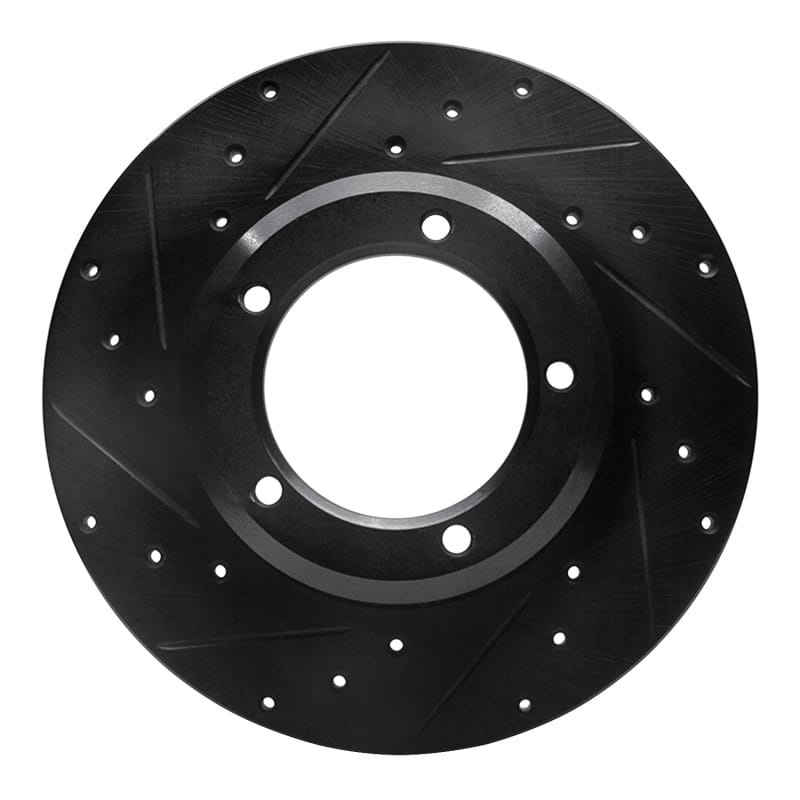 R1 Concepts — R1 74-99 Land Rover Discovery Front Left Drilled & Slotted Black Brake Rotor
R1 Brake Rotor Drill