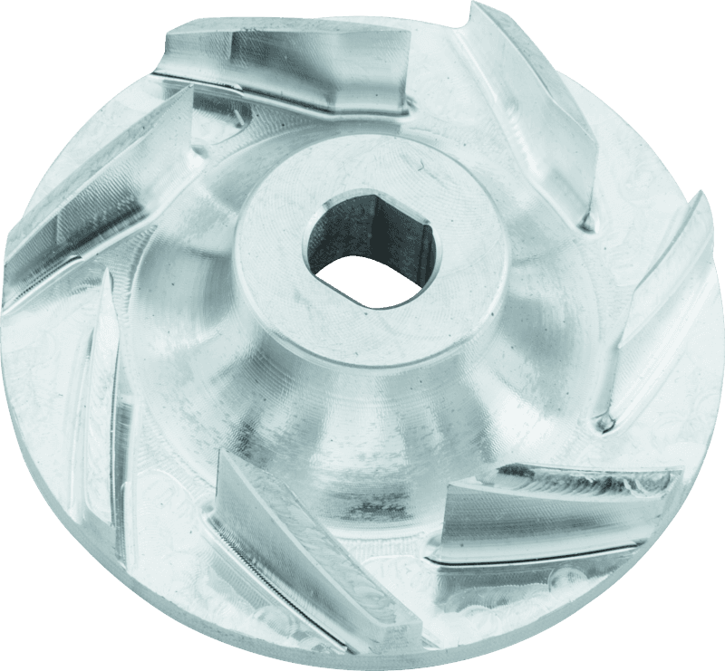 QuadBoss — Billet Water Pump Impeller, Black