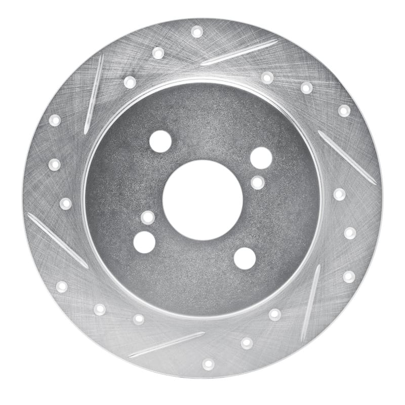 R1 Concepts — R1 12-18 Toyota Yaris (USA/Canada) Rear Left Drilled & Slotted Silver Brake Rotor
R1 Brake Rotor Drill