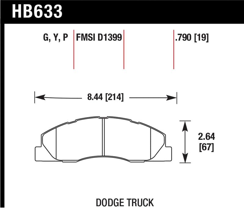 Hawk Performance — LTS Disc Brake Pad