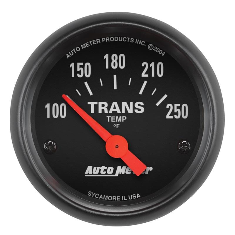 AutoMeter — Autometer Z Series 52mm 100-250 Deg Transmission Temp Gauge
GA 2" TRNST 250F E Z